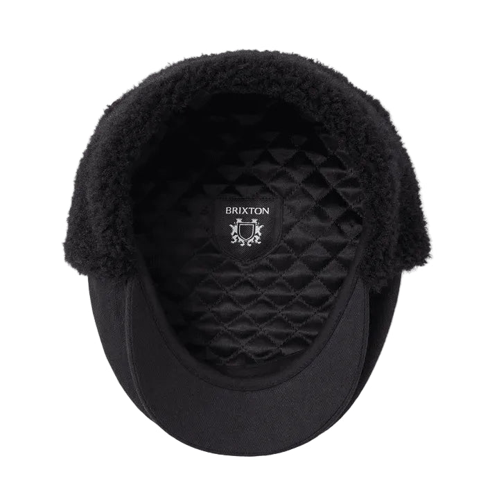 Brixton Barrel Earflap Flat Cap - City Hatters