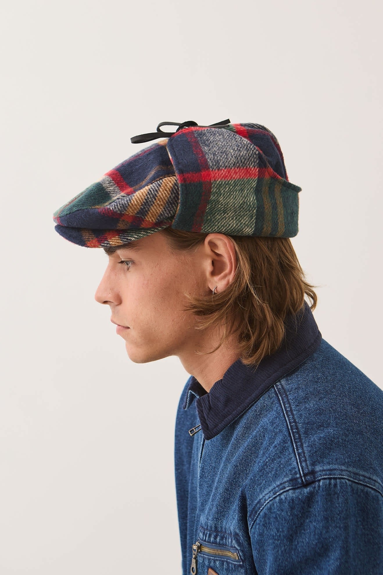 Brixton Barrel Earflap Flat Cap - City Hatters