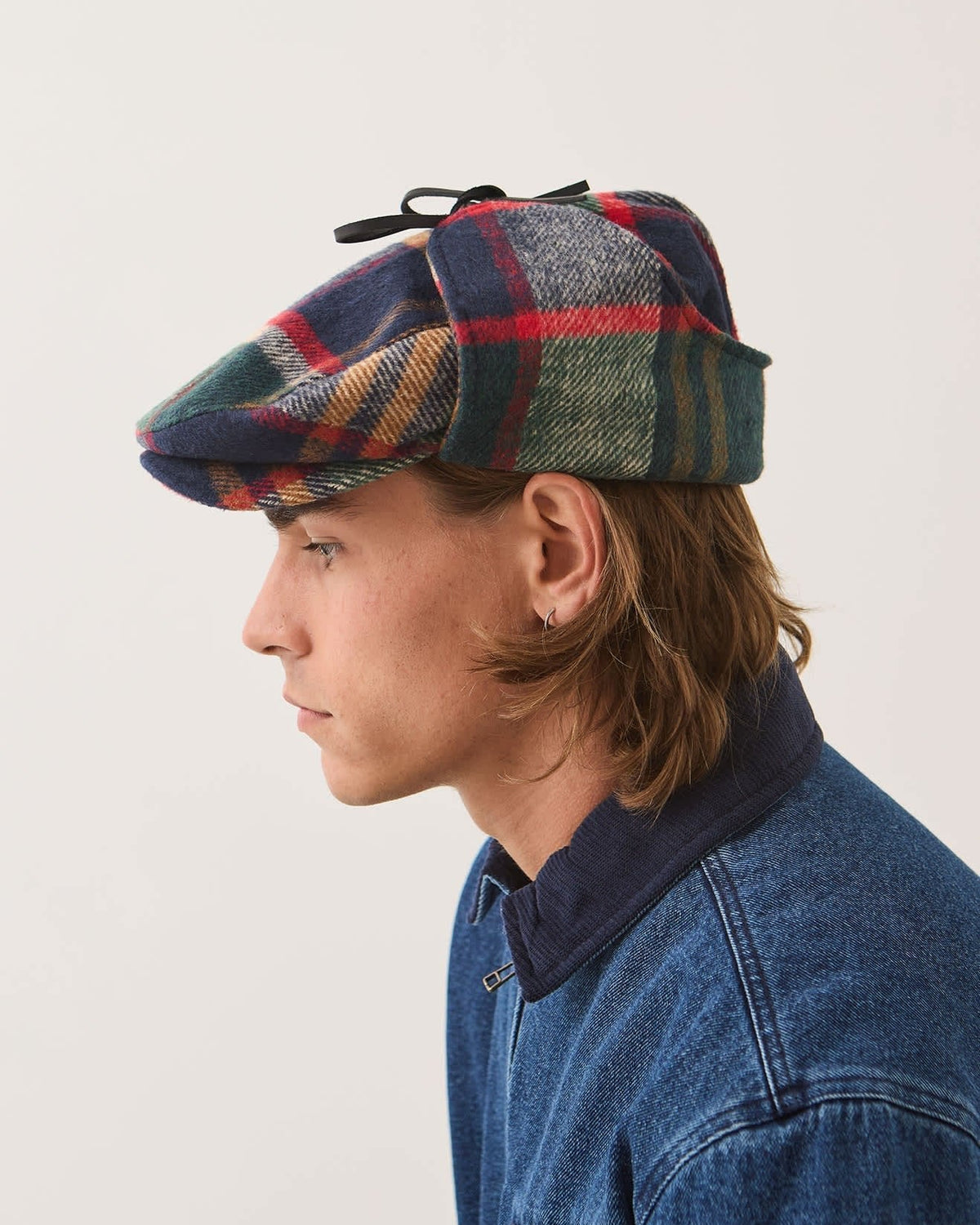 Brixton Barrel Earflap Flat Cap - City Hatters