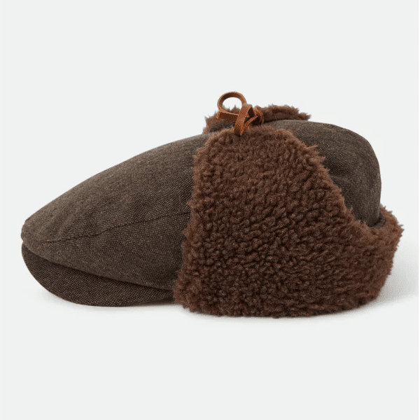 Brixton Barrel Earflap Flat Cap - City Hatters