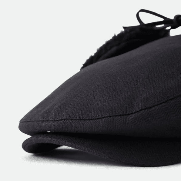 Brixton Barrel Earflap Flat Cap - City Hatters