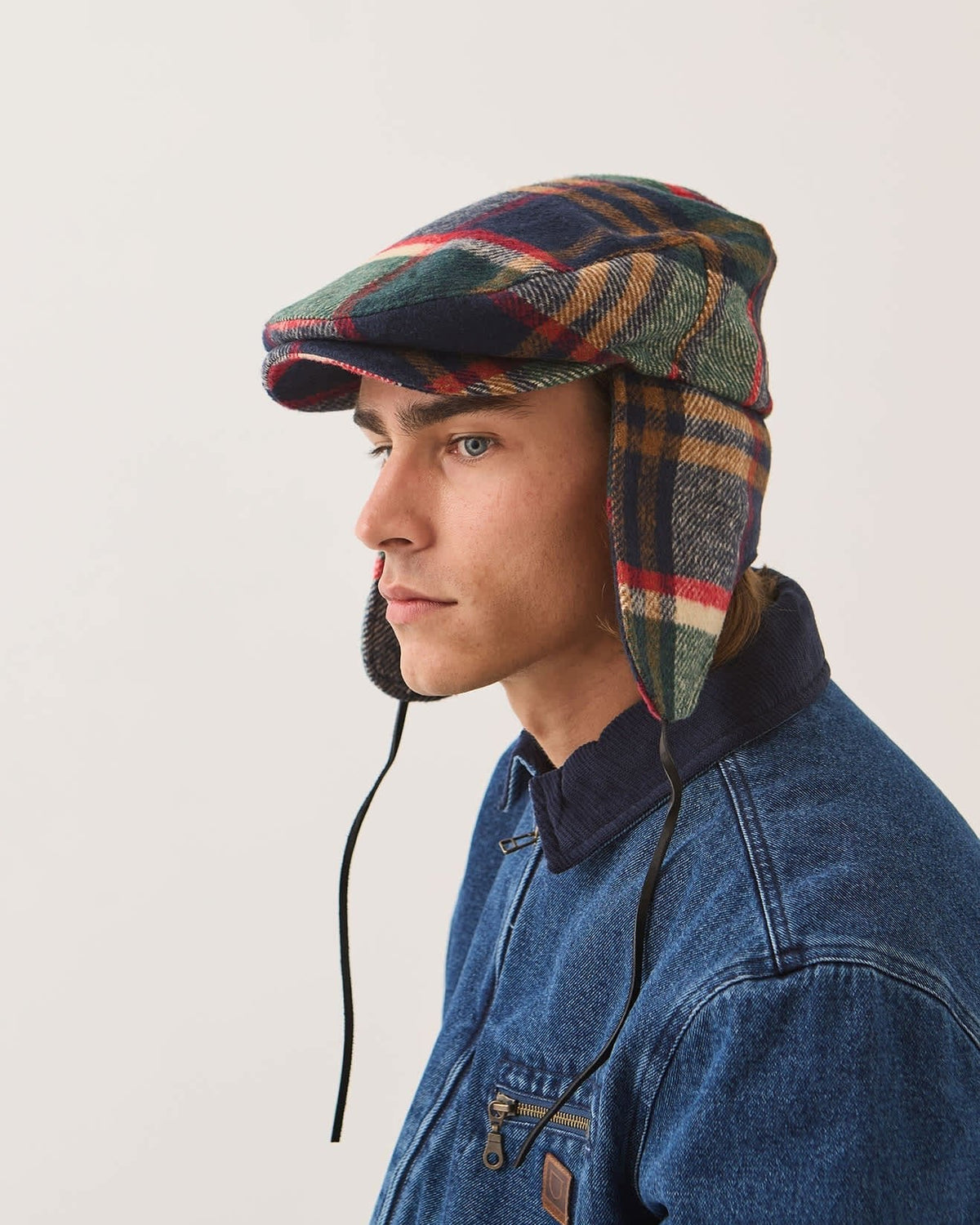Brixton Barrel Earflap Flat Cap - City Hatters