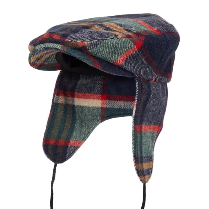 Brixton Barrel Earflap Flat Cap - City Hatters
