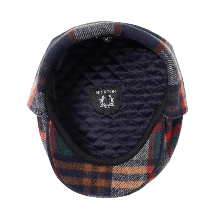 Brixton Barrel Earflap Flat Cap - City Hatters