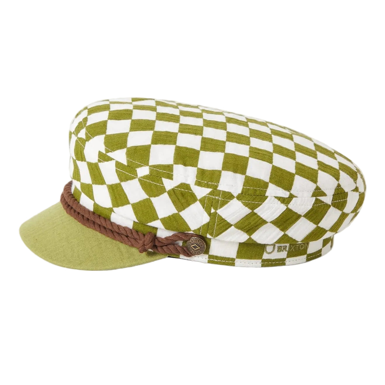 Brixton Fiddler Cap - Seasonal Check - City Hatters