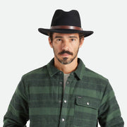 Brixton Messer Fedora - Standard - City Hatters