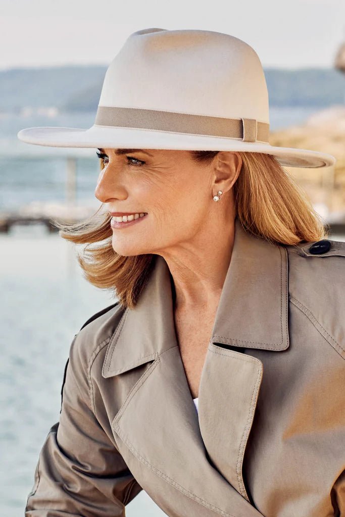 Canopy Bay by Deborah Hutton `Ripley' Ladies Fedora - City Hatters