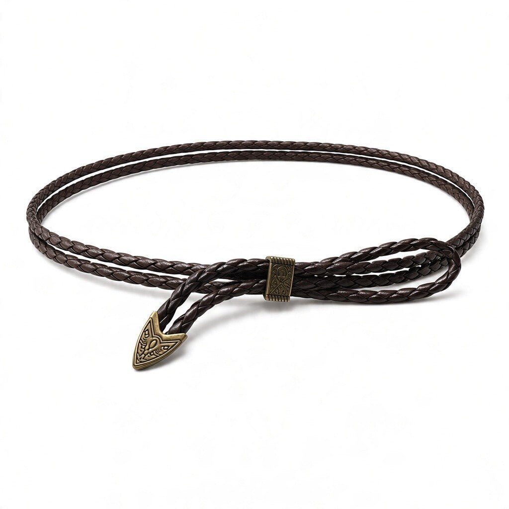 City Hatters Leather Braid Band - City Hatters