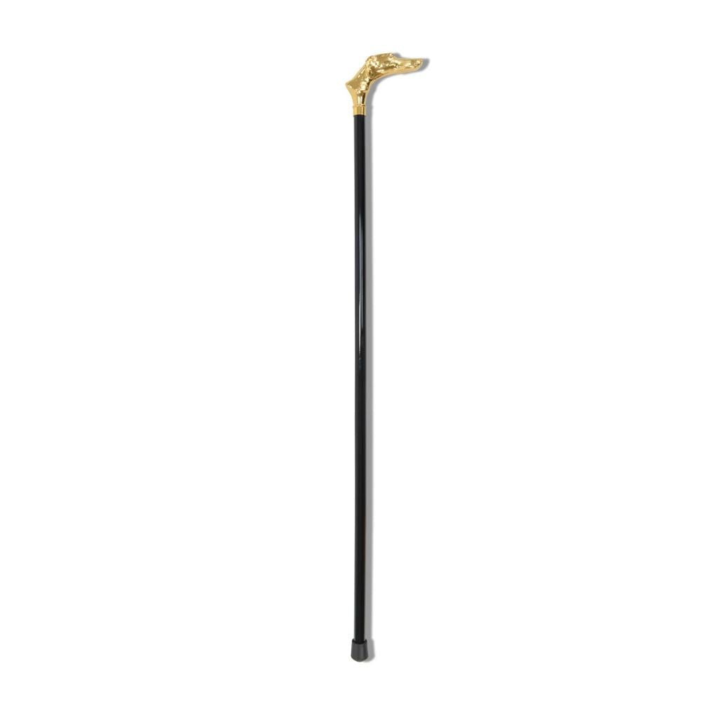 FOX - Greyhound Walking Stick BLACK/GOLD - City Hatters