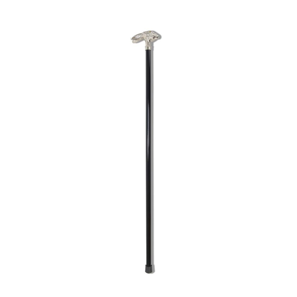 FOX - Rabbit Walking Stick NICKEL - City Hatters