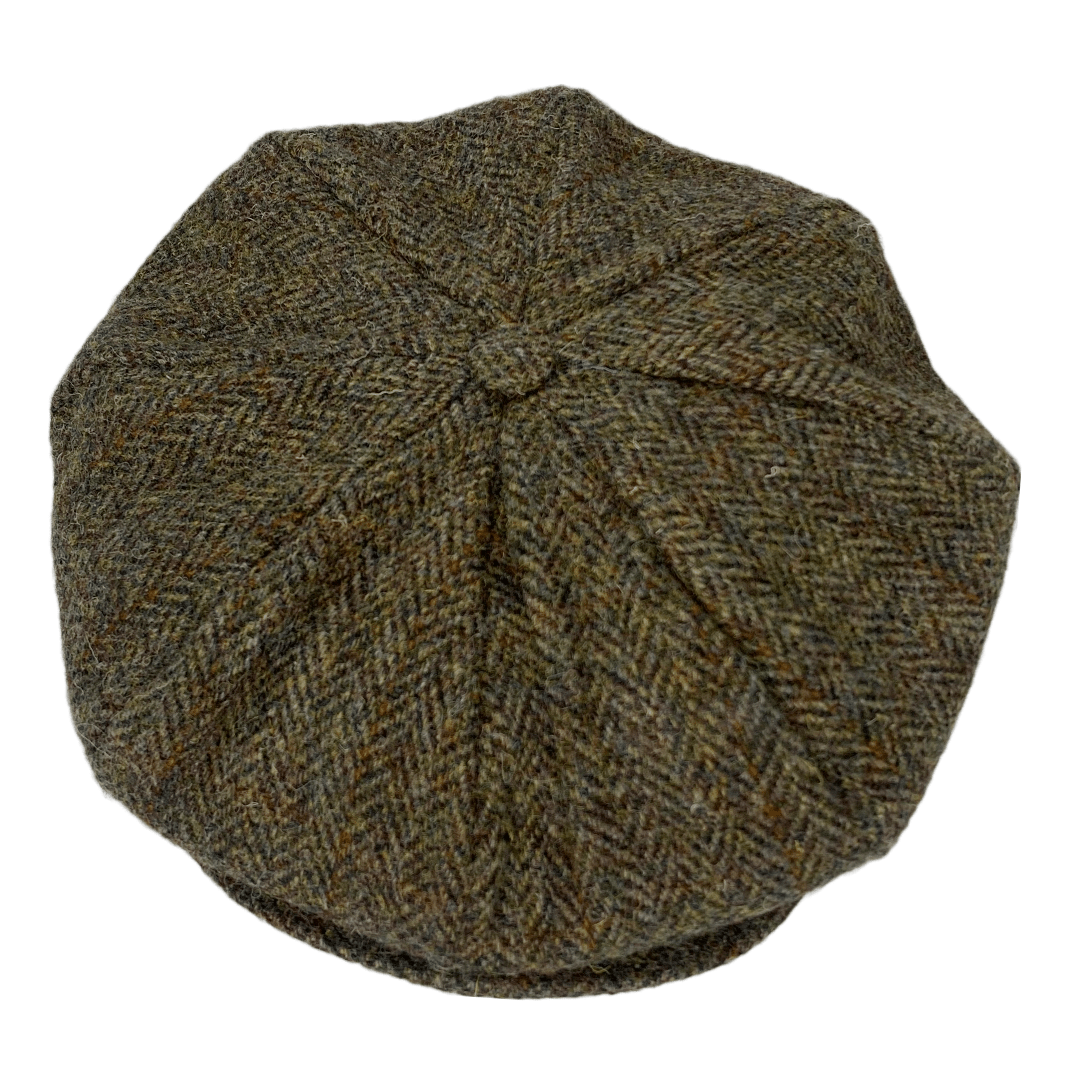Hanna Tweed 8 - piece Bakerboy Cap - City Hatters