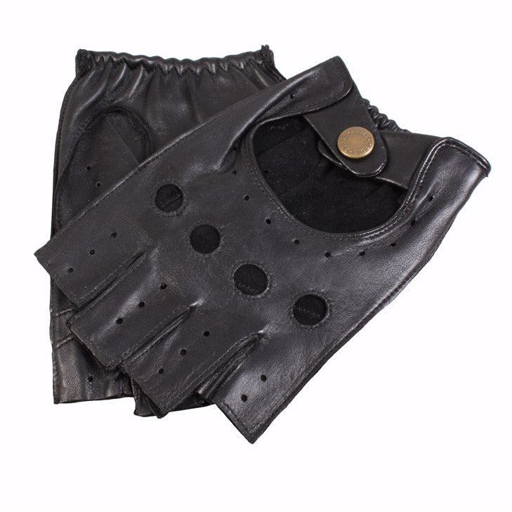 Dents Snetterton Men's Fingerless Leather Driving Gloves