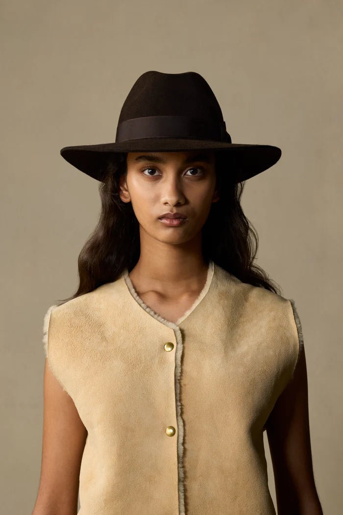 Akubra Smoky Cape - Bitter Chocolate - City Hatters