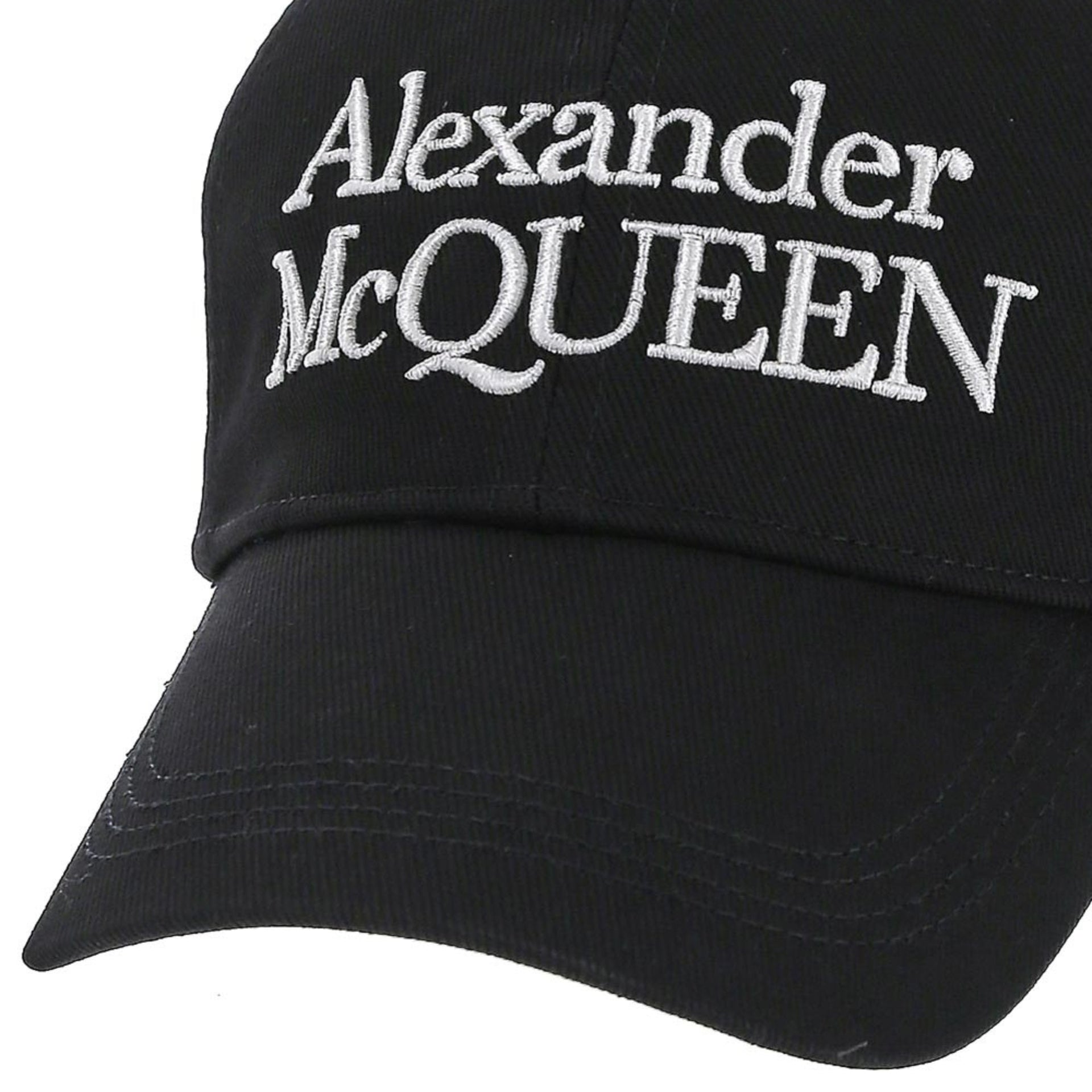 ALEXANDER McQUEEN Cap BLACK/WHITE - City Hatters