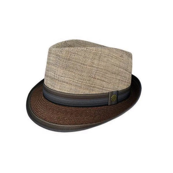 Avenel Aren Raffia/Toyo Trilby - City Hatters