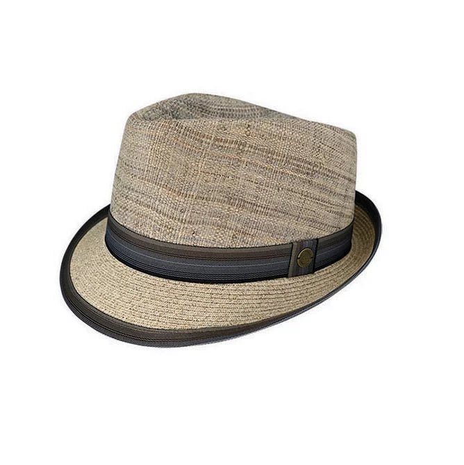 Avenel Aren Raffia/Toyo Trilby - City Hatters