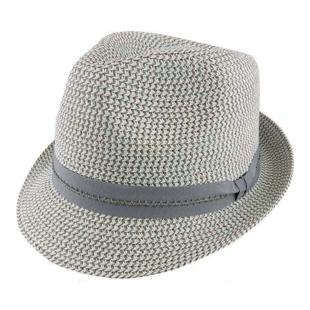 Avenel Braid Trilby with Petersham Feature Band - City Hatters