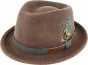 Avenel Dennis Wool Felt Trilby - City Hatters