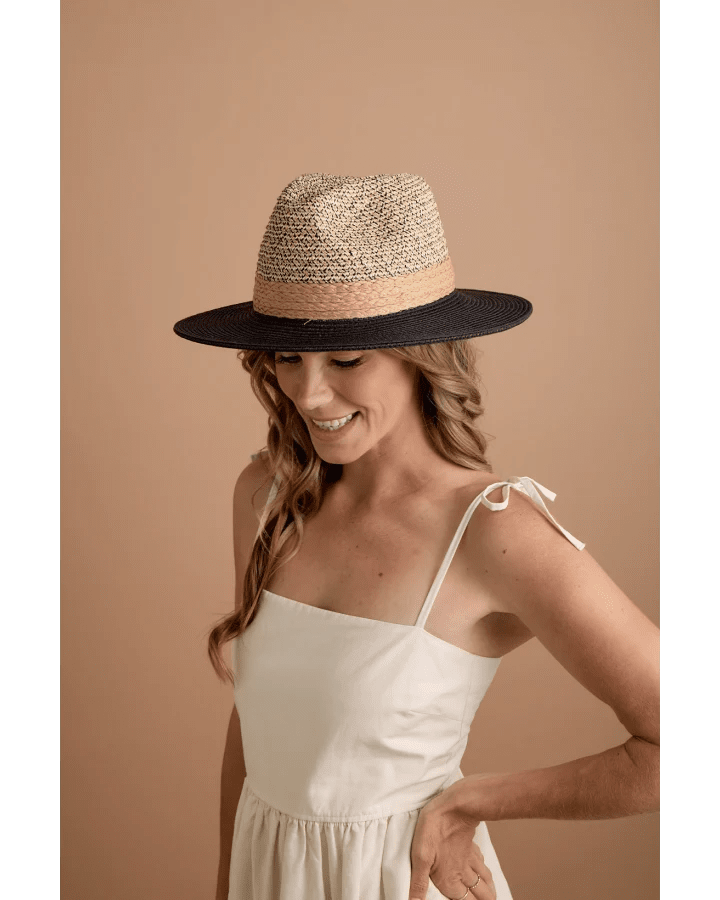 Avenel Dune Tweed - braid Fedora - City Hatters