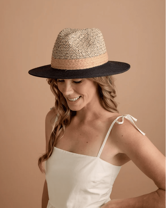 Avenel Dune Tweed - braid Fedora - City Hatters