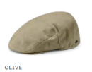 Avenel Finch Linen Flat Cap - City Hatters