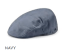 Avenel Finch Linen Flat Cap - City Hatters
