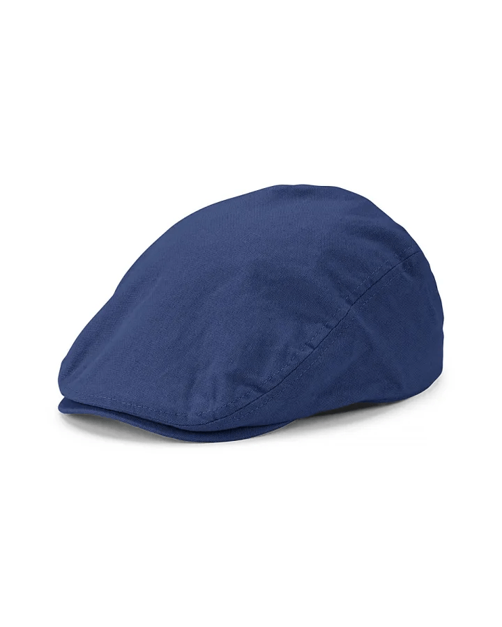 Avenel Floyd Linen - blend flat cap - City Hatters