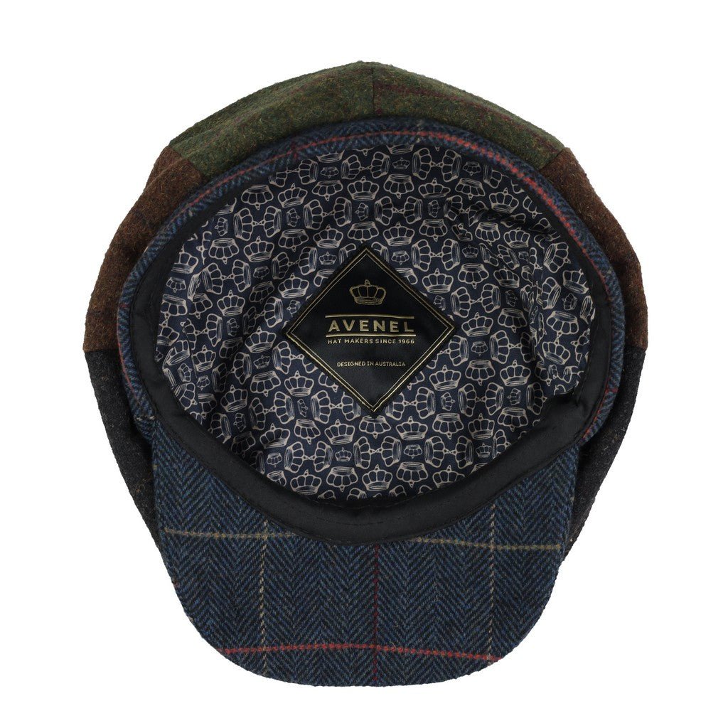 Avenel Shelby 8 - piece Bakerboy Cap - City Hatters