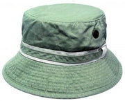 Avenel Washed Twill Vented Bucket Hat - City Hatters