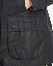 BARBOUR Beadnell Wax Jacket NAVY - City Hatters