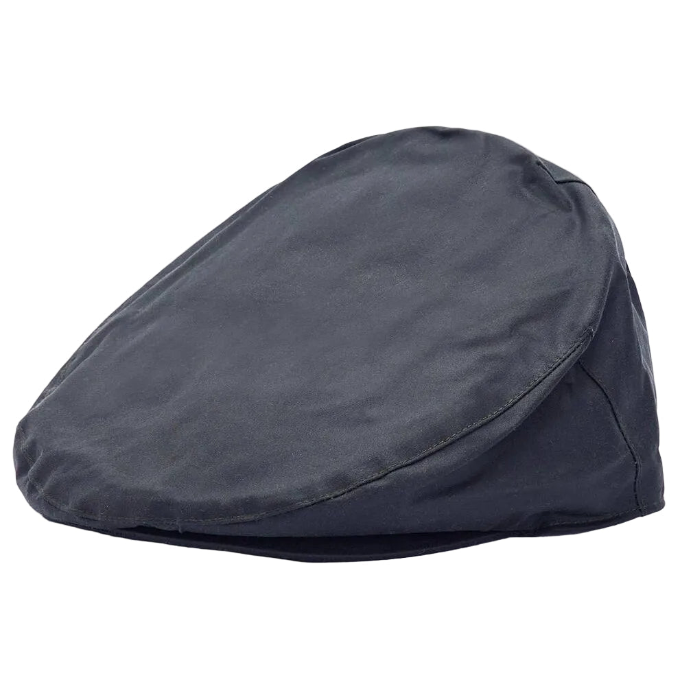 Barbour Waxed Cotton Flat Cap - City Hatters