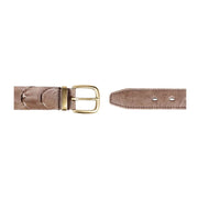 Barmah `Broken Hill' Kangaroo Leather Belt - City Hatters