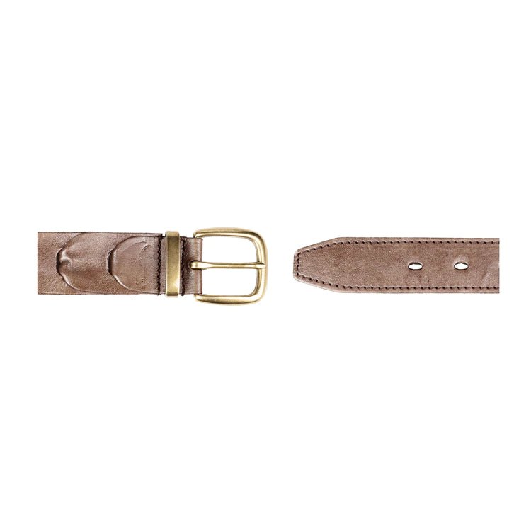 Barmah `Broken Hill' Kangaroo Leather Belt - City Hatters