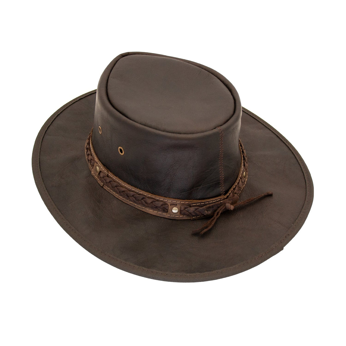 Barmah Crackle Kangaroo Squashy Hat - City Hatters