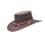 Barmah Crackle Kangaroo Squashy Hat - City Hatters