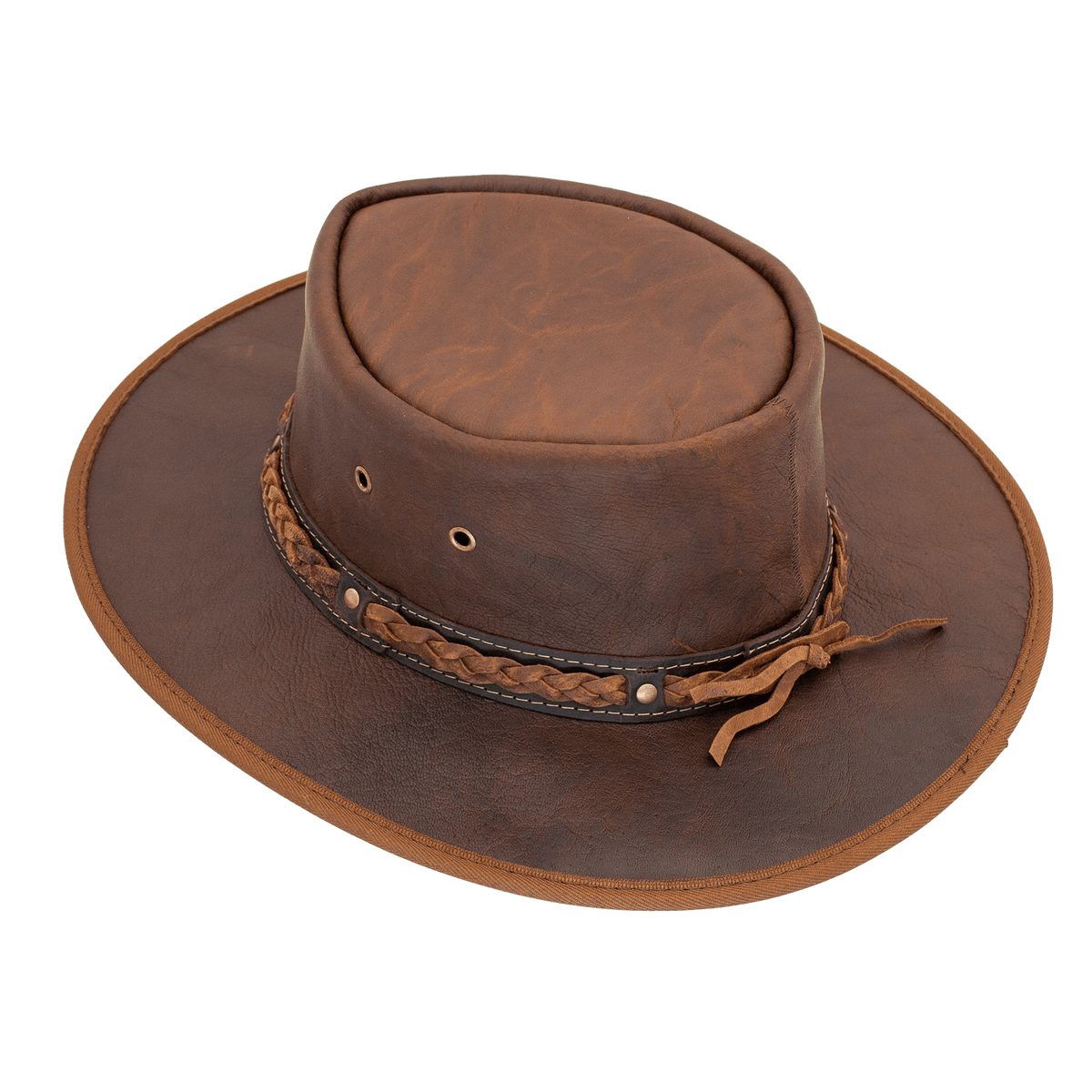 Barmah Crackle Kangaroo Squashy Hat - City Hatters