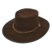 Barmah Foldaway Suede Hat - City Hatters