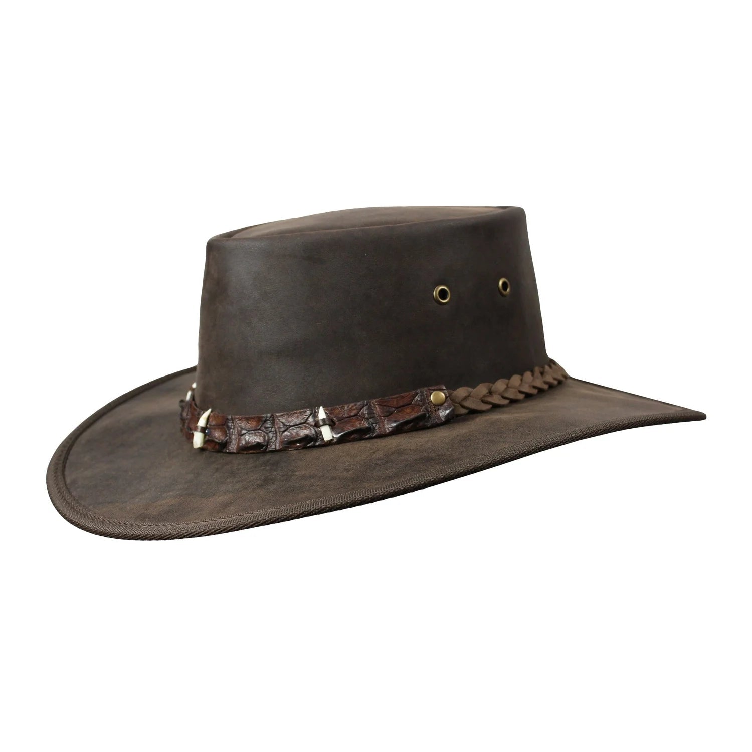 Barmah Outback Croc Band Hat - City Hatters