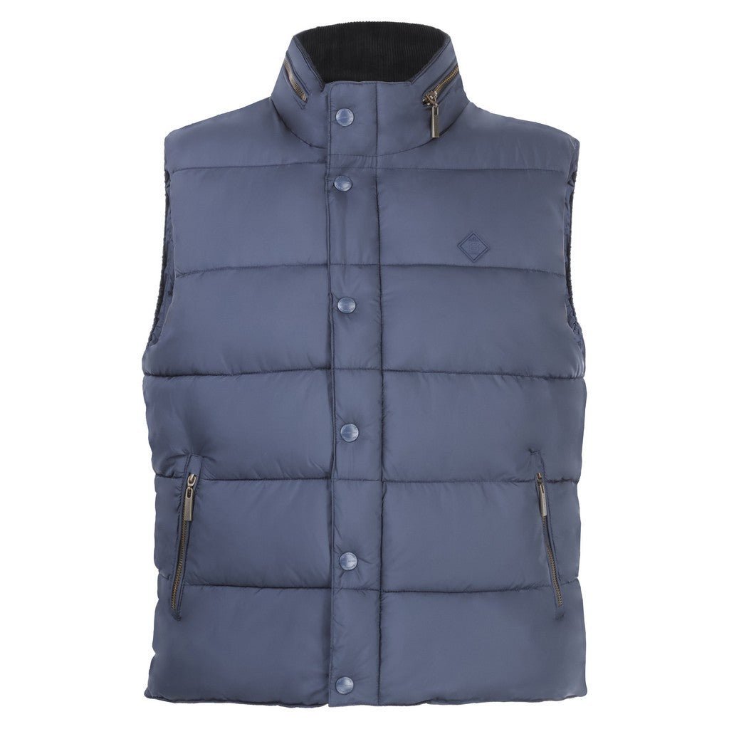 BEAUCAIRE Fred Puffer Gilet NAVY REG - City Hatters