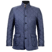 BEAUCAIRE James Quilted Jacket NAVY REG - City Hatters