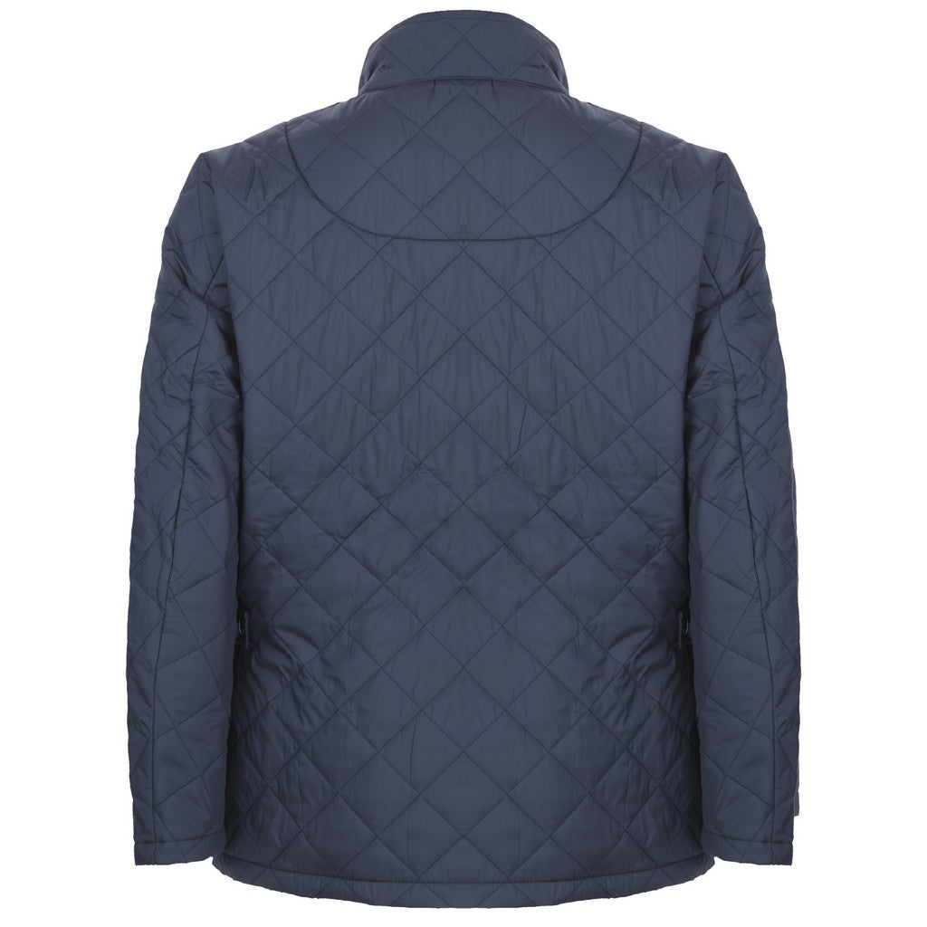 BEAUCAIRE Windsor Quilted Jacket NAVY REG - City Hatters