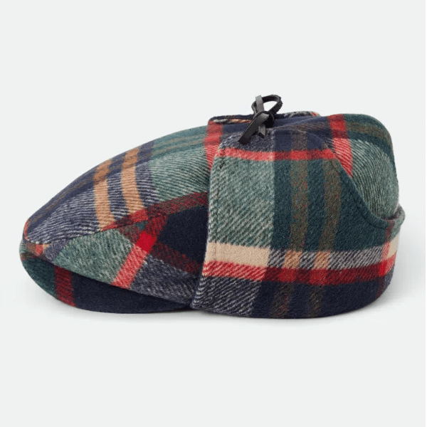 Brixton Barrel Earflap Flat Cap - City Hatters