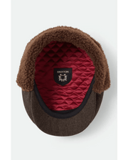 Brixton Barrel Earflap Flat Cap - City Hatters