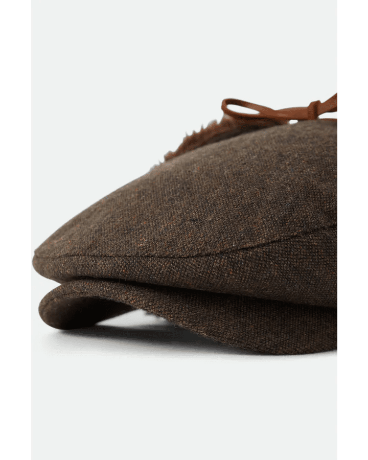 Brixton Barrel Earflap Flat Cap - City Hatters