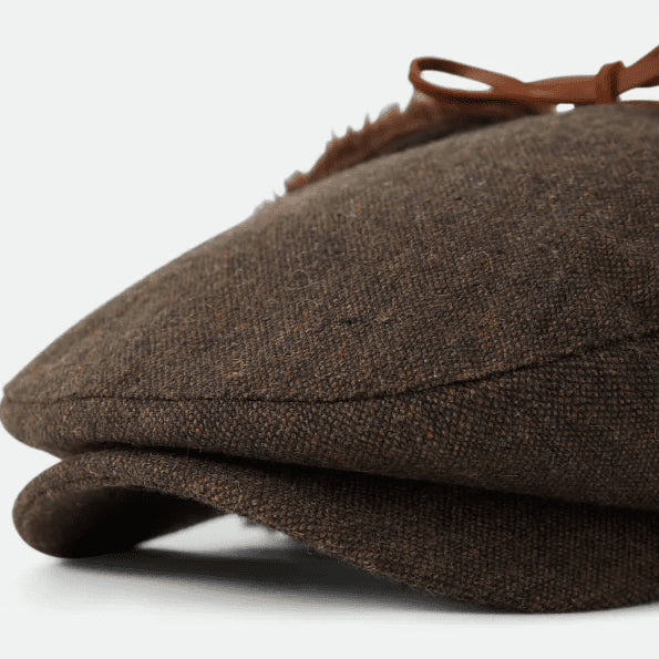 Brixton Barrel Earflap Flat Cap - City Hatters