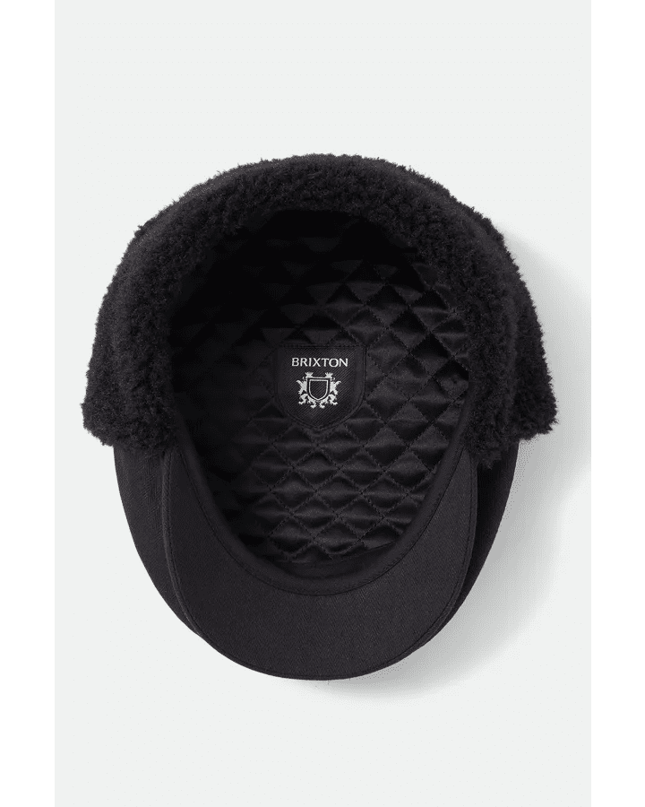 Brixton Barrel Earflap Flat Cap - City Hatters