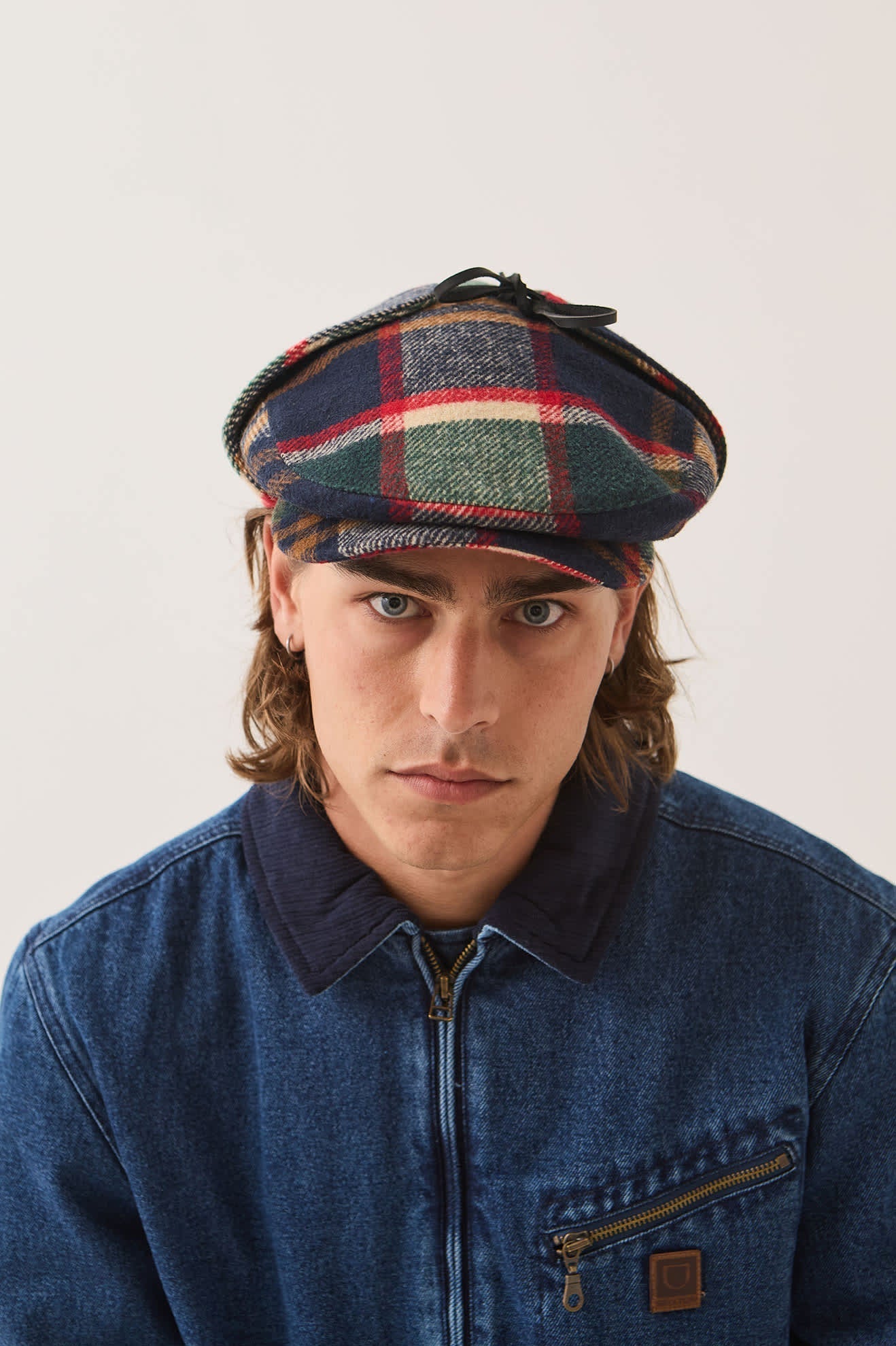 Brixton Barrel Earflap Flat Cap - City Hatters