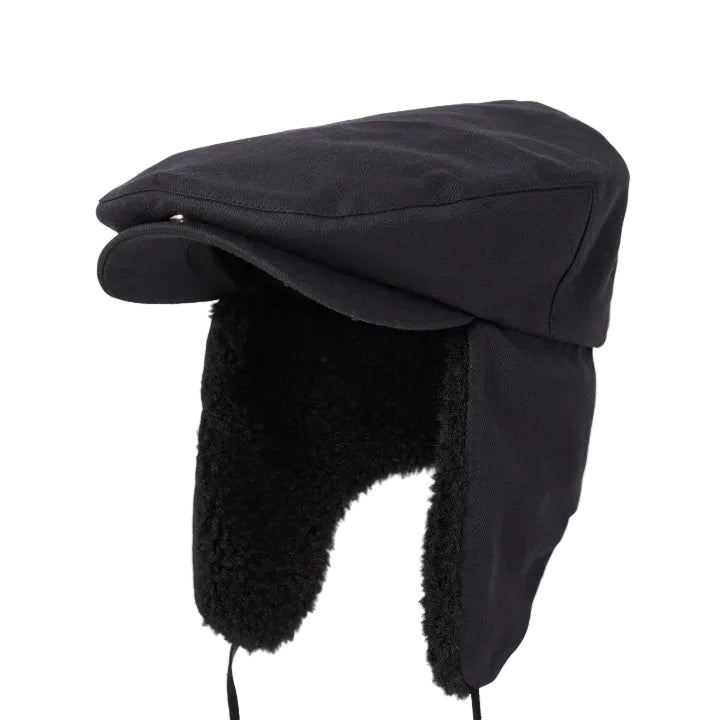 Brixton Barrel Earflap Flat Cap - City Hatters