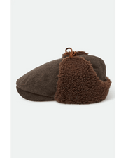 Brixton Barrel Earflap Flat Cap - City Hatters