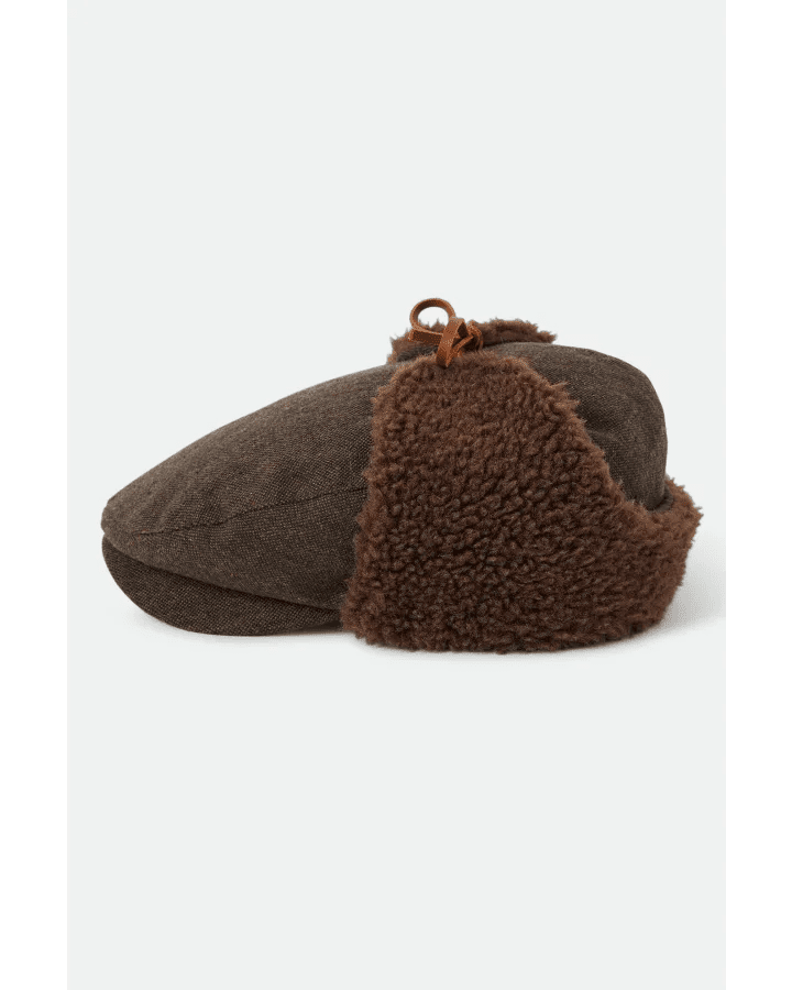 Brixton Barrel Earflap Flat Cap - City Hatters